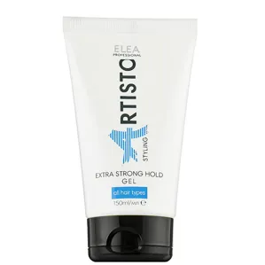 Гель для укладання волосся екстрасильної фіксації, 150 мл Extra Strong Hold Gel Styling ARTISTO ELEA Professional