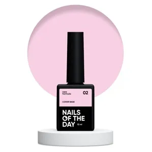 База камуфлююча, 10 мл №02 Cover Base NEW Formula NAILSOFTHEDAY