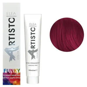 Тонувальний гель для волосся, 100 мл FUCHSIA  (фуксія) Funky Colors Toning Hair Gel ARTISTO ELEA Professional