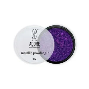 Металева хромована втирка, 0,5 г №07 Metallic Powder ADORE