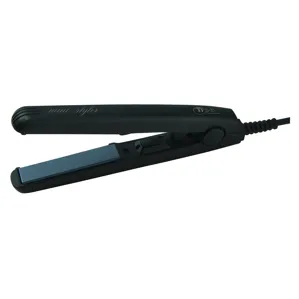 Плойка-випрамляч з кераміко-турмаліновим покриттям (ширина 12 мм, довжина 65 мм) Mini Styler (колір: Black) 100325 TICO Professional