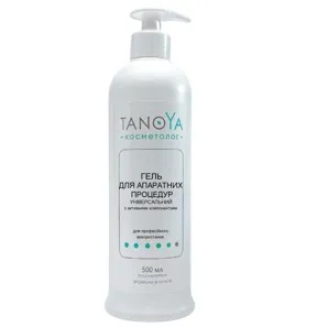 Гель для апаратних процедур універсальний з активними компонентами, 500 мл TANOYA Cosmetolog