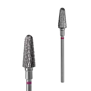 Фреза твердосплавна УСІЧЕНИЙ КОНУС ФІОЛЕТОВИЙ діаметр 6 мм / робоча частина 14 мм EXPERT (FT70V060/14) STALEKS PRO