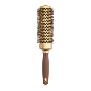 Браш D=45 EXPERT BLOWOUT SPEED Wavy Bristles Gold&Brown ID2171 Olivia Garden 