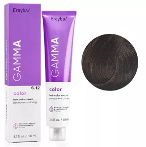 6/12 Перманентна крем-фарба для волосся 100мл GAMMA Color ERAYBA