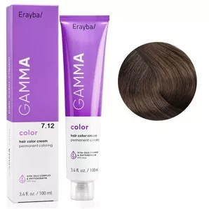 7/12 Перманентна крем-фарба для волосся 100мл GAMMA Color ERAYBA