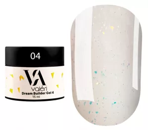 VALERI Dream Collectoin Builder Gel Гель для нарощування 15 мл №004 DREAM 