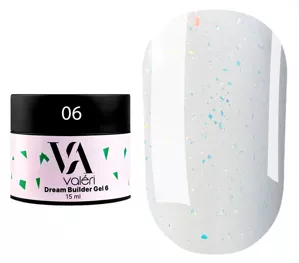 VALERI Dream Collectoin Builder Gel Гель для нарощування 15 мл №006 DREAM 