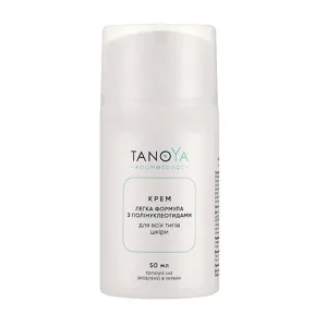 Крем легка формула з полінуклеотидами для всих типів шкіри обличчя, 50 мл TANOYA Cosmetolog