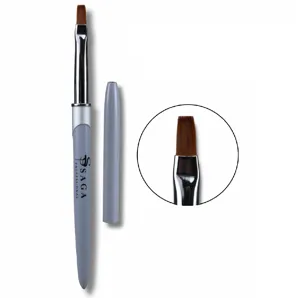 Пензлик для гелю, квадрат 10 мм №7 NEW SAGA Professional