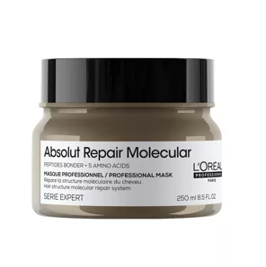 Маска концентрована змивна для молекулярного відновлення структури пошкодженого волосся, 250мл Mask Absolut Repair Molecular Serie Expert L`Oreal Professionnel
