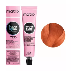 7CC+ блондин золотий інтенсивний Тонер для волосся на лужній основі без аміаку, 90 мл SUPER SYNC  Pre-Bonded MATRIX  
