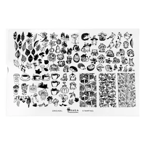 Пластина для стемпінгу №11 "Animal" SAGA Professional 