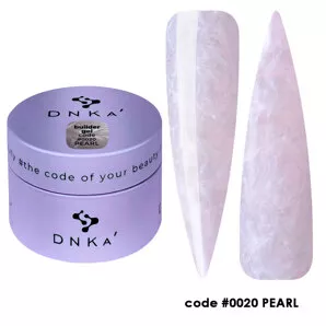 DNKa Builder gel Гель для нарощування нігтів перлинний  30мл №020 Pearl