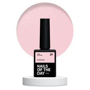 База камуфлююча з шимером, 10 мл №029 Cover Base NEW Formula NAILSOFTHEDAY