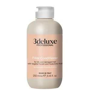 Кондиціонер для сухого та пошкодженого волосся, 250 мл Filler Conditioner 3deluxe Professional