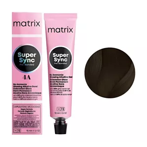 4A Тонер для волосся на лужній основі без аміаку, 90 мл SUPER SYNC  Pre-Bonded MATRIX