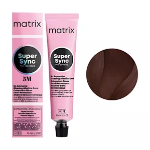 5M Тонер для волосся на лужній основі без аміаку, 90 мл SUPER SYNC  Pre-Bonded MATRIX