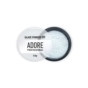 Втирка - глазу для нігтів, 0,5 г №01 Glaze Powder ADORE