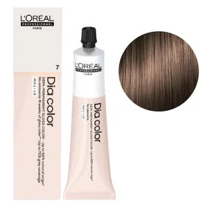 7 Фарба тонуюча на лужній основі без аміаку, 60мл Alkaline Demi-permanent cream color Dia Color L`Oreal Professionnel