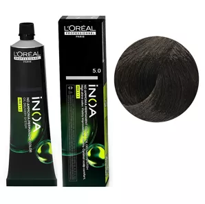5/0 Фарба для волосся стійка без аміаку, 60мл No-Ammonia Permanent Color  INOA L`Oreal Professionnel 