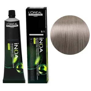 9/1 Фарба для волосся стійка без аміаку, 60мл No-Ammonia Permanent Color  INOA L`Oreal Professionnel 