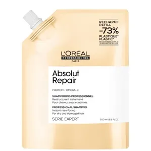 Шампунь для інтенсивного відновлення волосся, 500мл (Refil) Shampoo Absolut Repair Serie Expert L`Oreal Professionnel