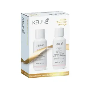 Набір "Кератиновий комплекс" (шампунь 80 мл + кондиціонер 80 мл), Keratin Smooth Care Line KEUNE