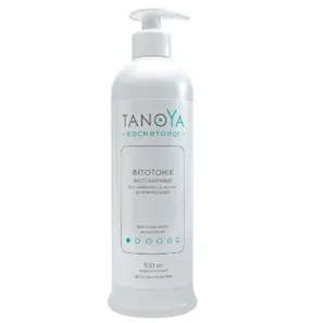 Фітотонік заспокійливий для комбінованої, жирної, проблемної шкіри обличчя, 500 мл TANOYA Cosmetolog
