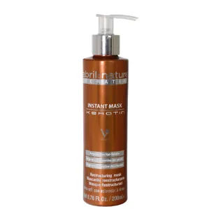 Маска відновлювальна з кератином для пошкодженного волосся, 200 мл Instant Mask KERATIN Abril et Nature