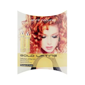 Міні-набір відновлювальний для кучерявого волосся (шампунь 30 мл + маска 30 мл) GOLD LIFTING Abril et Nature