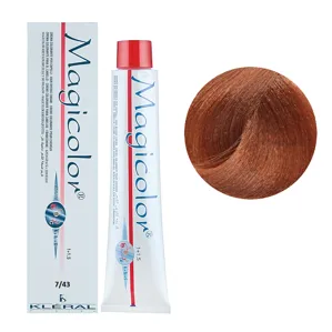 7/43 (7R) Стійка перманентна крем-фарба для волосся, 100 мл Magicolor Hair Cream KLERAL System
