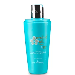 Шампунь відновлювальний безсульфатний для пошкодженого волосся, 300 мл Dry&Damaged hair Shampoo Orchid Oil Keratin Line KLERAL System