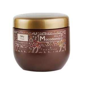 Маска-шовк живильна з олією макадамії, 500 мл Silky Mask Olio Di Macadamia Line KLERAL System