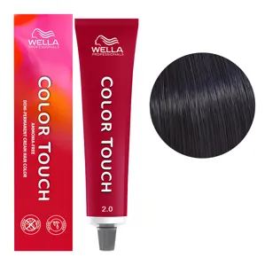 2/0 чорний Фарба для тонування волосся без аміаку (Оновлена формула), 60 мл COLOR TOUCH Wella Professionals