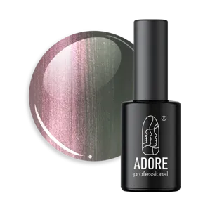 Гель-лак перламутровий з ефектом втирки, 8 мл № W-08 Wild Pearl Gel Polish ADORE