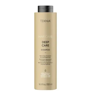 Шампунь відновлювальний для пошкодженного та сухого волосся, 500 мл 44715 Shampoo DEEP CARE TEKNIA LAKME