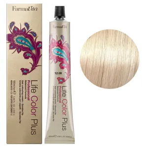 12/08 спеціальний блондин натуральний коричневий Фарба для волосся 100 мл.Life Color Plus FarmaVita