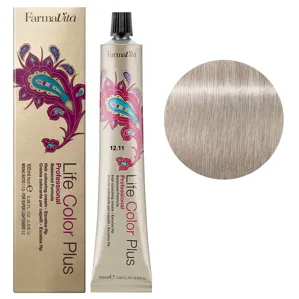 12/11 платиновий блондин інтенсивно попелястий Фарба для волосся 100 мл.Life Color Plus FarmaVita