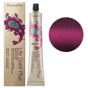 Фіолетовий мікстон (VIOLET) Фарба для волосся 100 мл.Life Color Plus FarmaVita