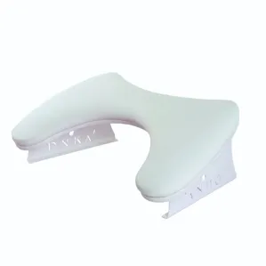 Підлокітник для манікюру анатомічний, колір: Білий White Anatomical Armrest of Manicure DNKa
