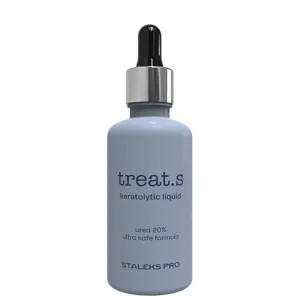 Кератолітик для видалення загрубілої шкіри стоп із сечовиною, 50 мл (KT-50) Keratolytic Liquid treat.s STALEKS PRO
