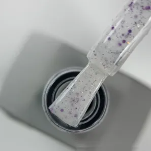 База камуфлююча з глітером, 10 мл №01 Sugar Base SAGA Professional