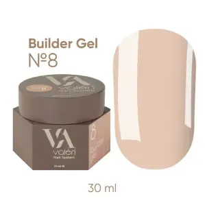 VALERI Builder Gel Гель для нарощування 30 мл №008