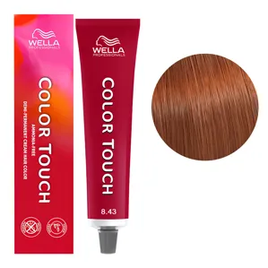 8/43 світлий блондин червоно золотистий Фарба для тонування волосся без аміаку (Оновлена формула), 60 мл COLOR TOUCH Wella Professionals