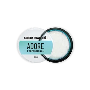 Втирка-хамелеон для нігтів, 0,5г №01 Aurora Powder ADORE