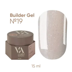 VALERI Builder Gel Гель для нарощування 15 мл №019