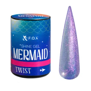 Гель для моделювання та укріплення натуральних нігтів, 20мл №005 Mermaid Shine Gel  F.O.X