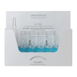Лосьйон для живлення і блиску сухого, тьмяного та ослабленого волосся, 12*8 мл Luminescence Nutritrive Lotion NUTRI AMETHYSTE FarmaVita
