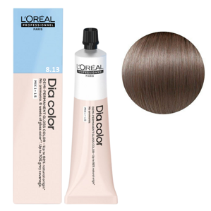 8/13 Фарба тонуюча на лужній основі без аміаку, 60мл Alkaline Demi-permanent cream color Dia Color L`Oreal Professionnel